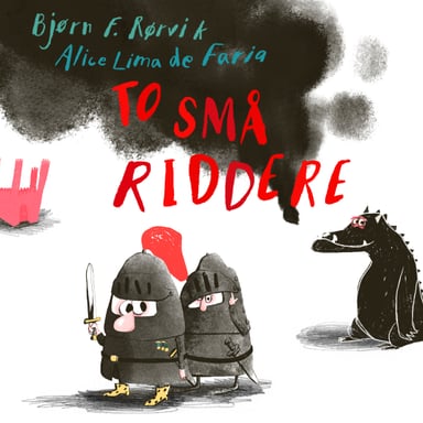 Omslag av "To små riddere"