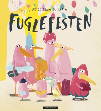 Omslag av "Fuglefesten"
