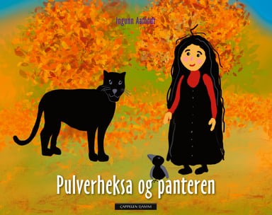 Omslag av "Pulverheksa og panteren"