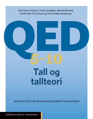 Omslag av "QED 5–10: Tall og tallteori"