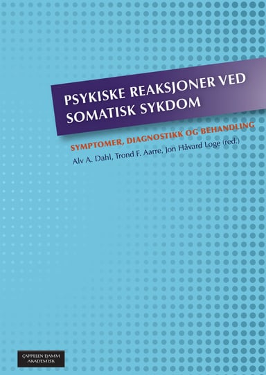 Omslag av "Psykiske reaksjoner ved somatisk sykdom"