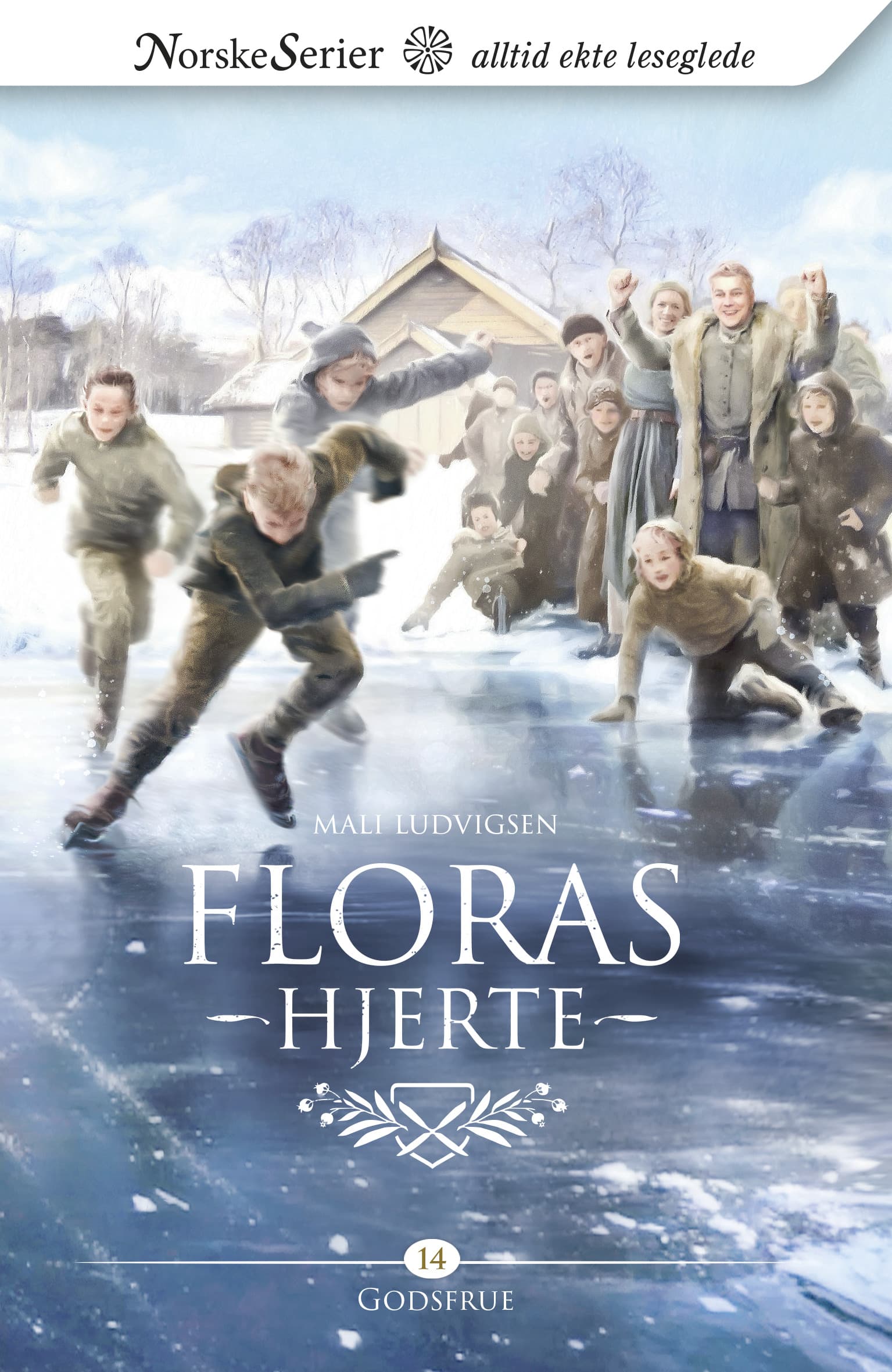 Omslag Godsfrue av Mali Ludvigsen (Ebok)