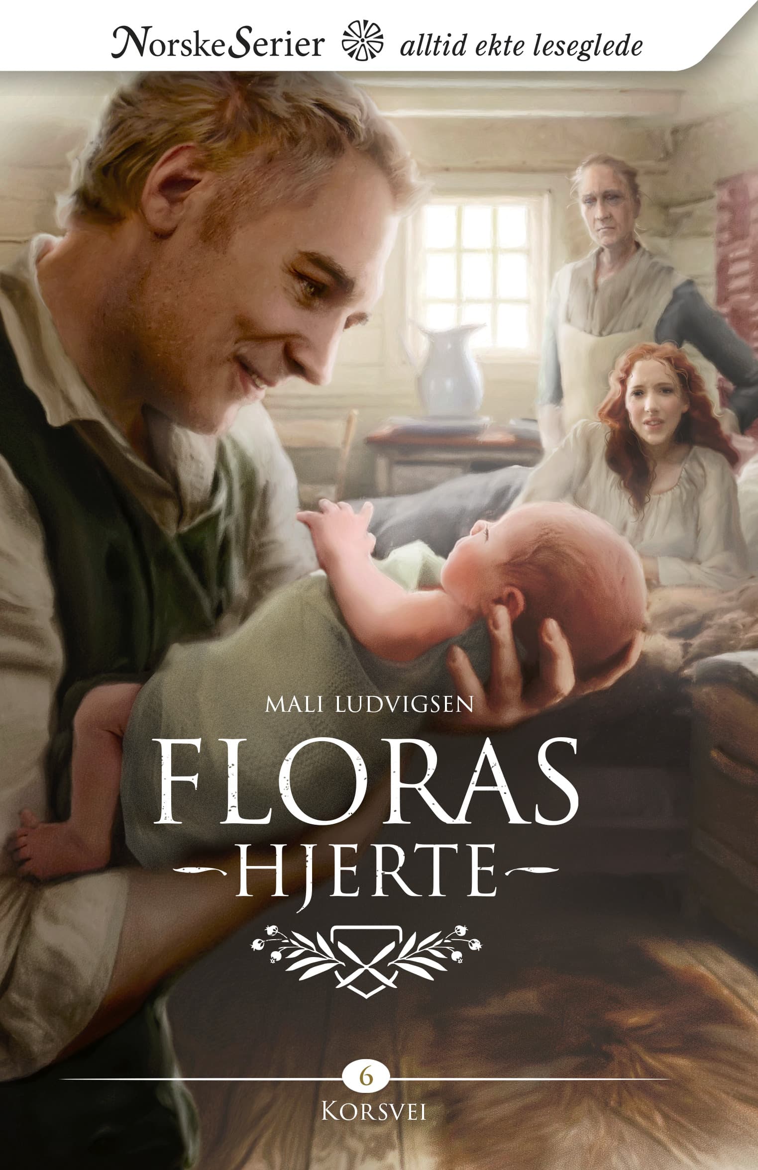 Omslag Korsvei av Mali Ludvigsen (Ebok)