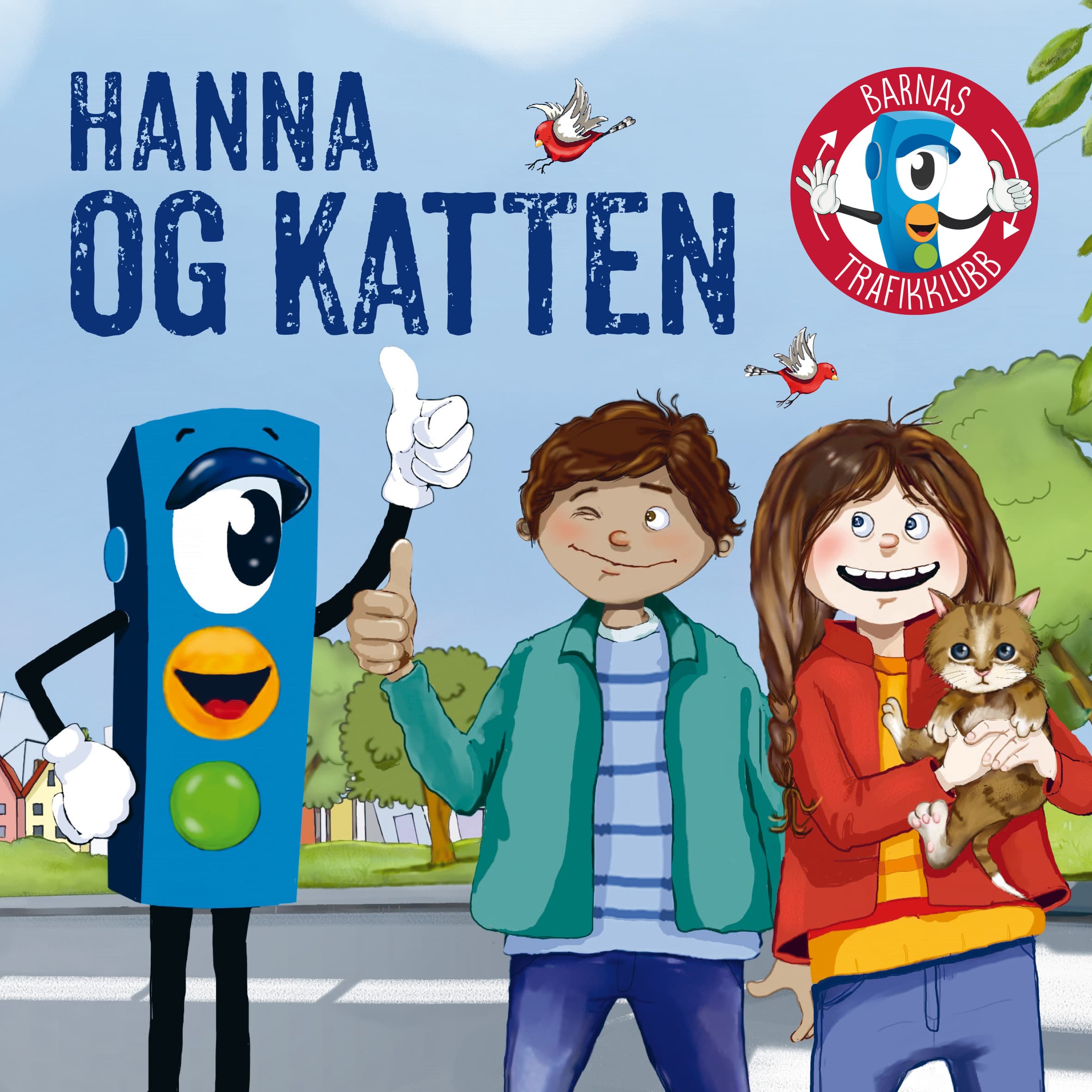 Omslag Hanna og katten av Carsten Flink (Lydbok)