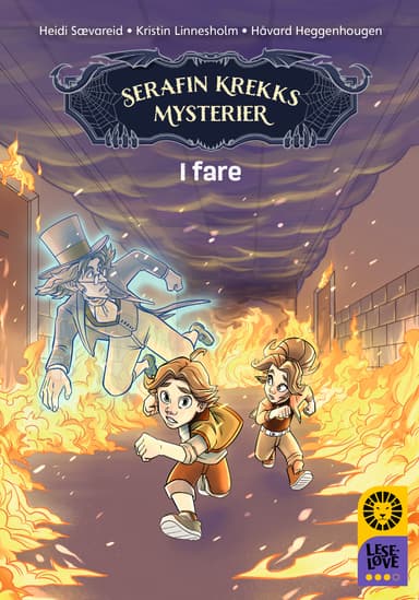 Leseløve nivå 3 - Serafin Krekks mysterier: I fare