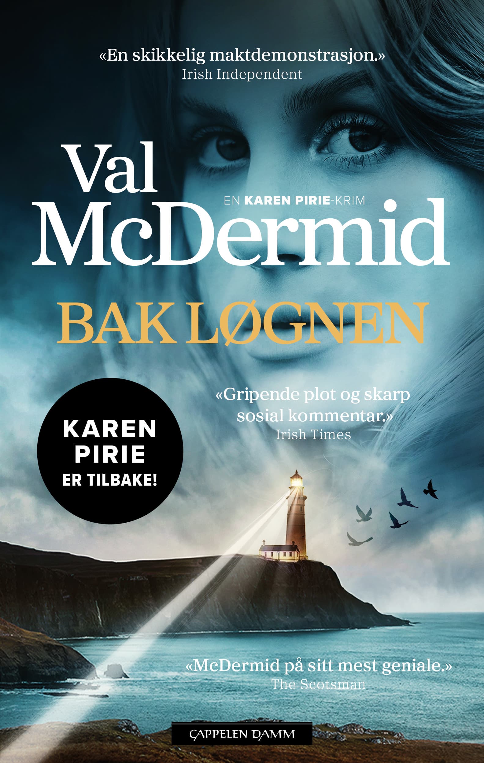 Omslag Bak løgnen av Val McDermid (Ebok)