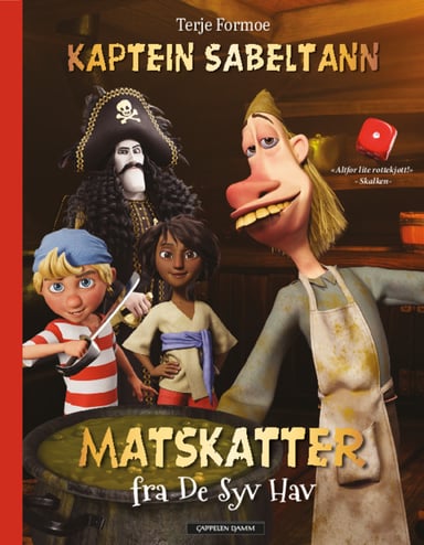 Omslag av "Kaptein Sabeltann: Matskatter fra De Syv Hav"