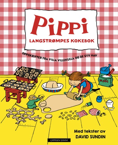 Omslag av "Pippi Langstrømpes kokebok"