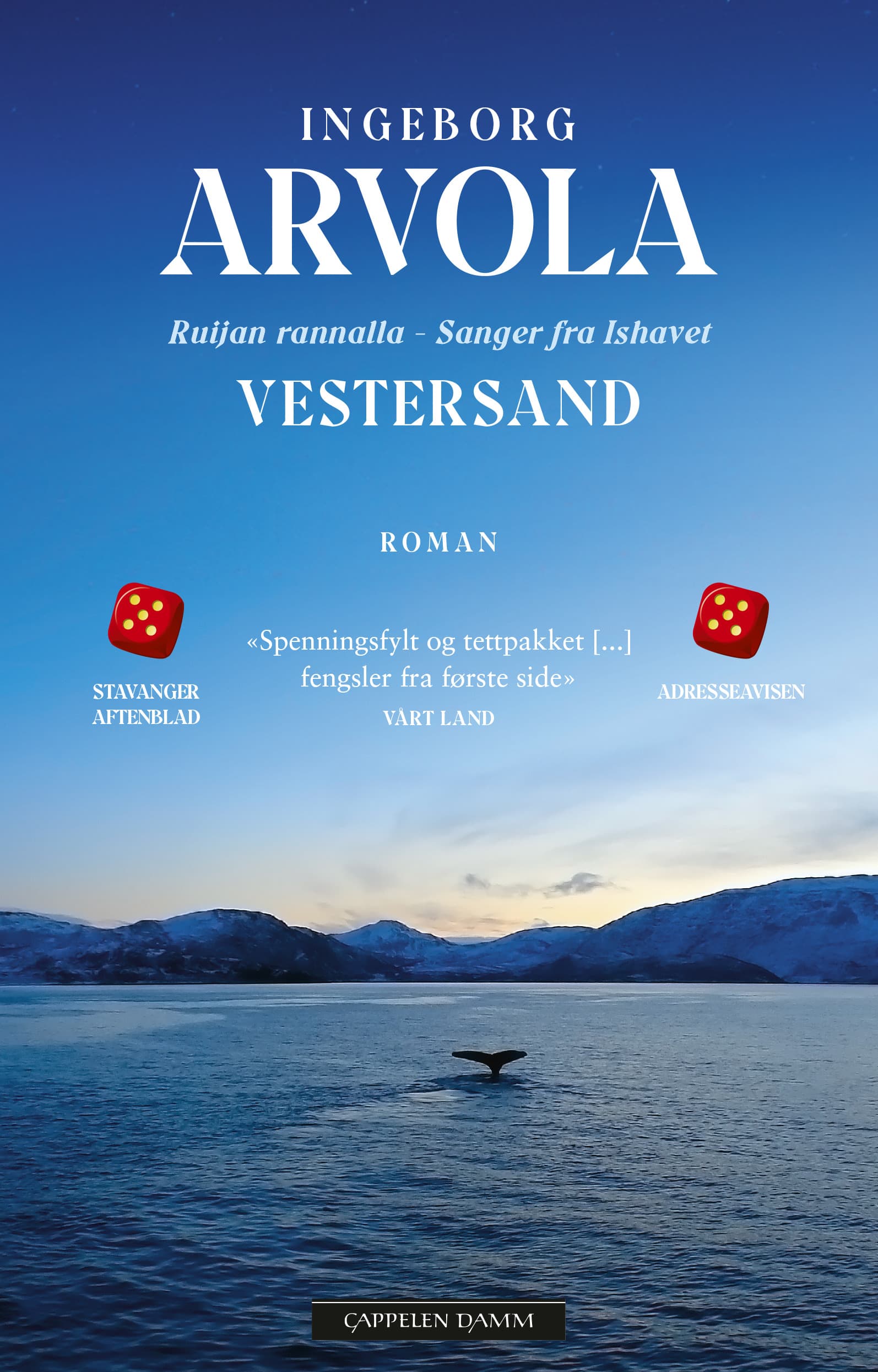 Omslag Vestersand av Ingeborg Arvola (Innbundet)