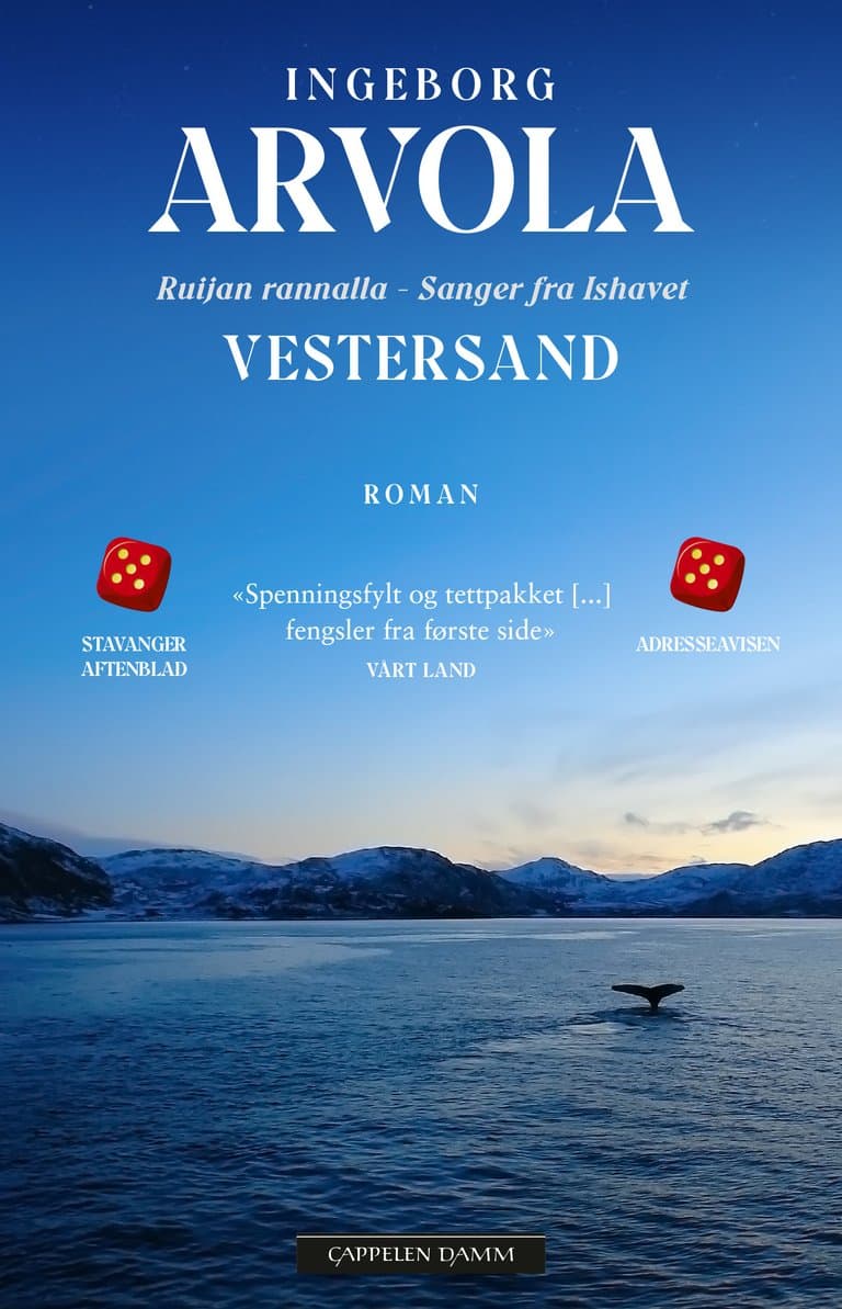 Omslag Vestersand av Ingeborg Arvola (Heftet)