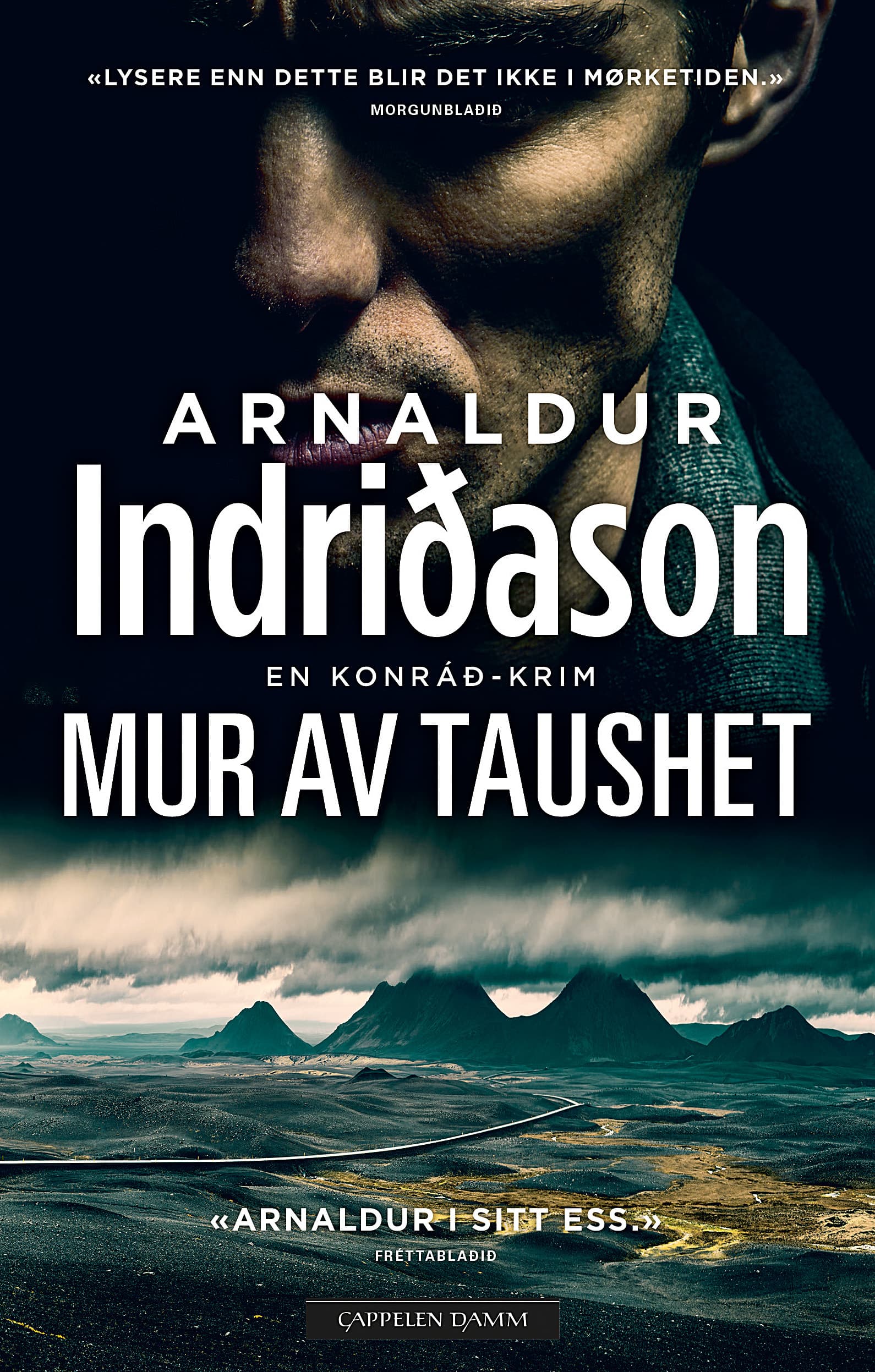 Omslag Mur av taushet av Arnaldur Indridason (Innbundet)