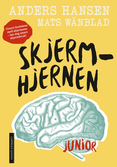 Omslag av "Skjermhjernen junior"