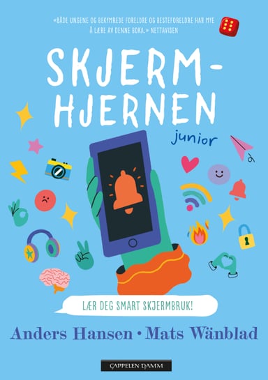 Omslag av "Skjermhjernen junior"