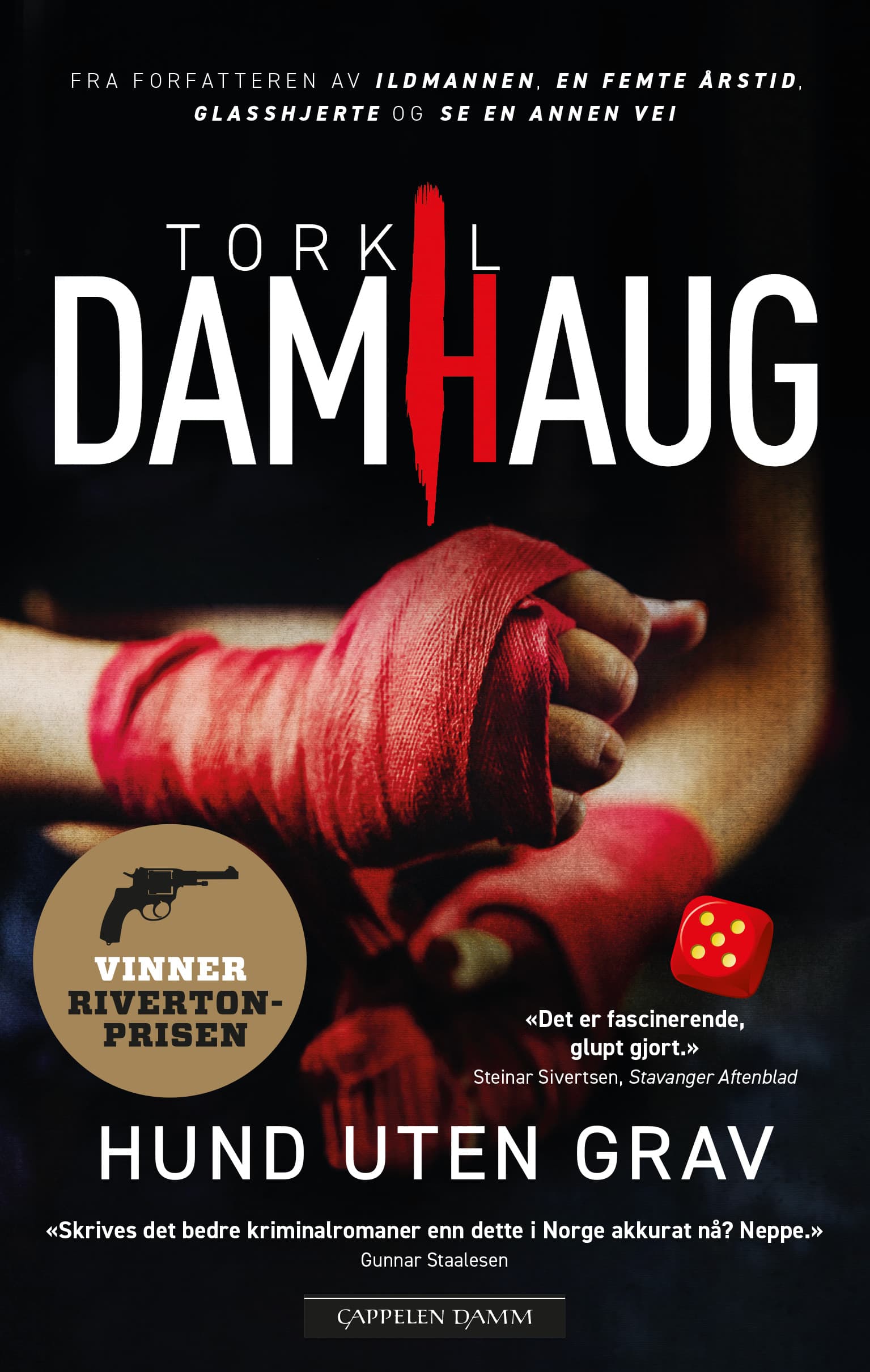 Omslag Hund uten grav av Torkil Damhaug (Ebok)
