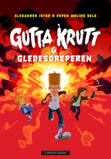 Omslag av "Gutta Krutt og gledesdreperen"
