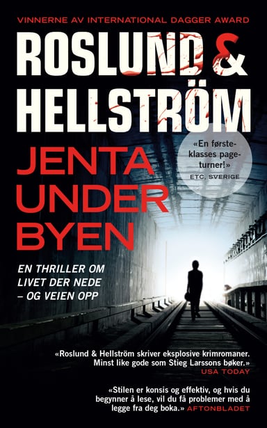 Omslag av "Jenta under byen"