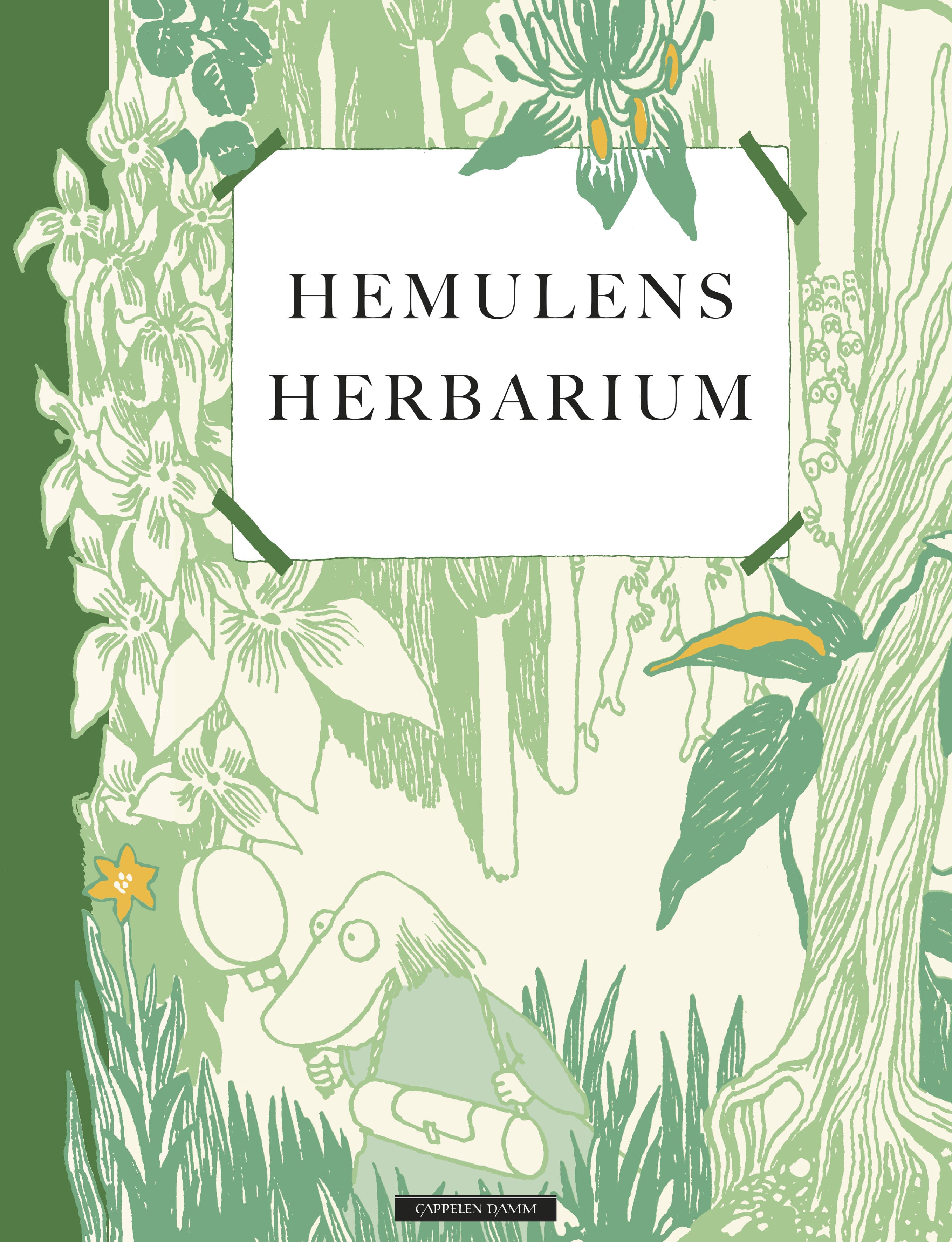 Omslag Hemulens herbarium av Tove Jansson (Innbundet)