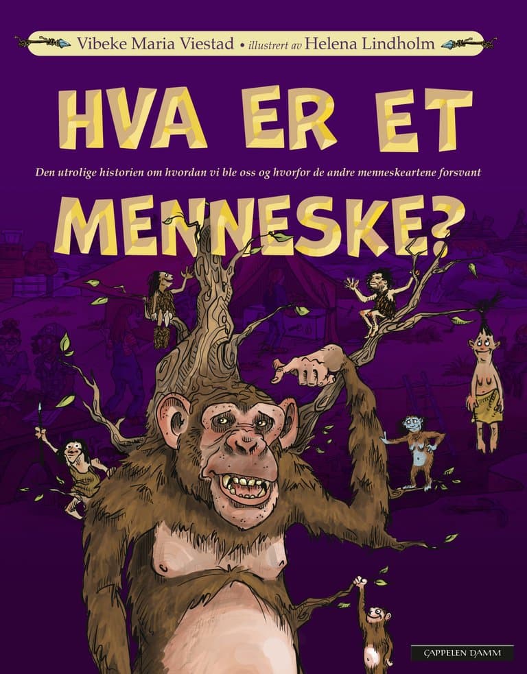 Omslag Hva er et menneske? av Vibeke Maria Viestad (Innbundet)