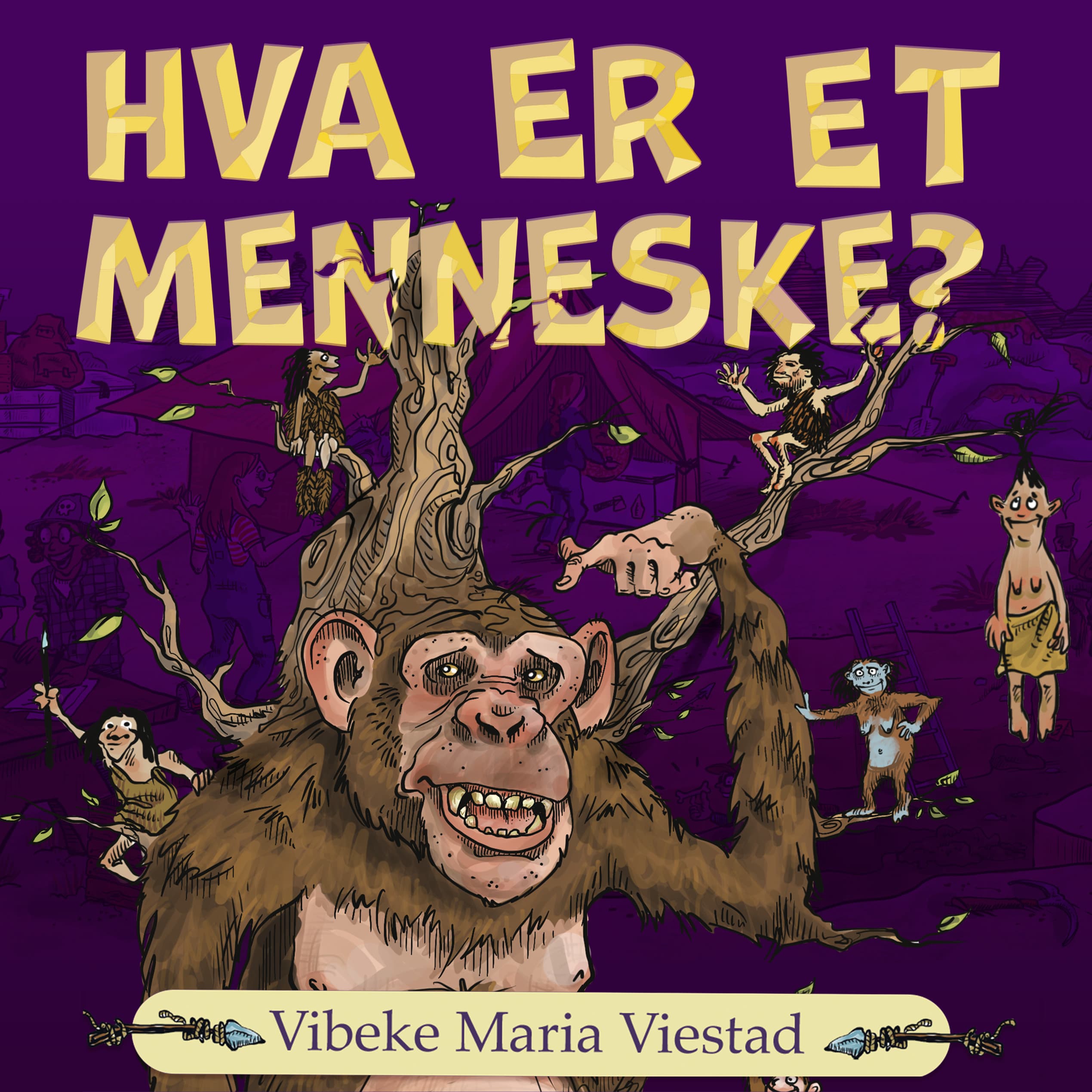 Omslag Hva er et menneske? av Vibeke Maria Viestad (Lydbok)