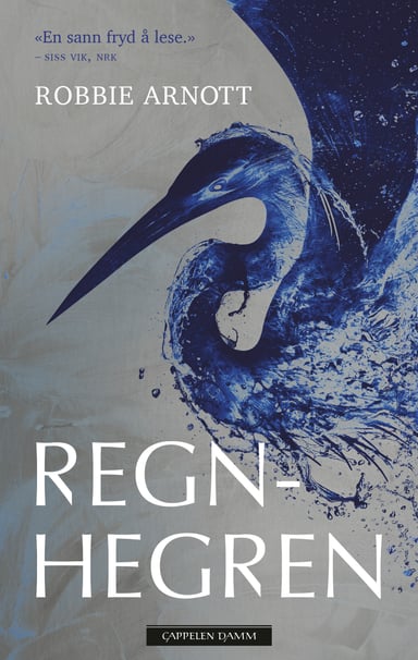 Omslag av "Regnhegren"