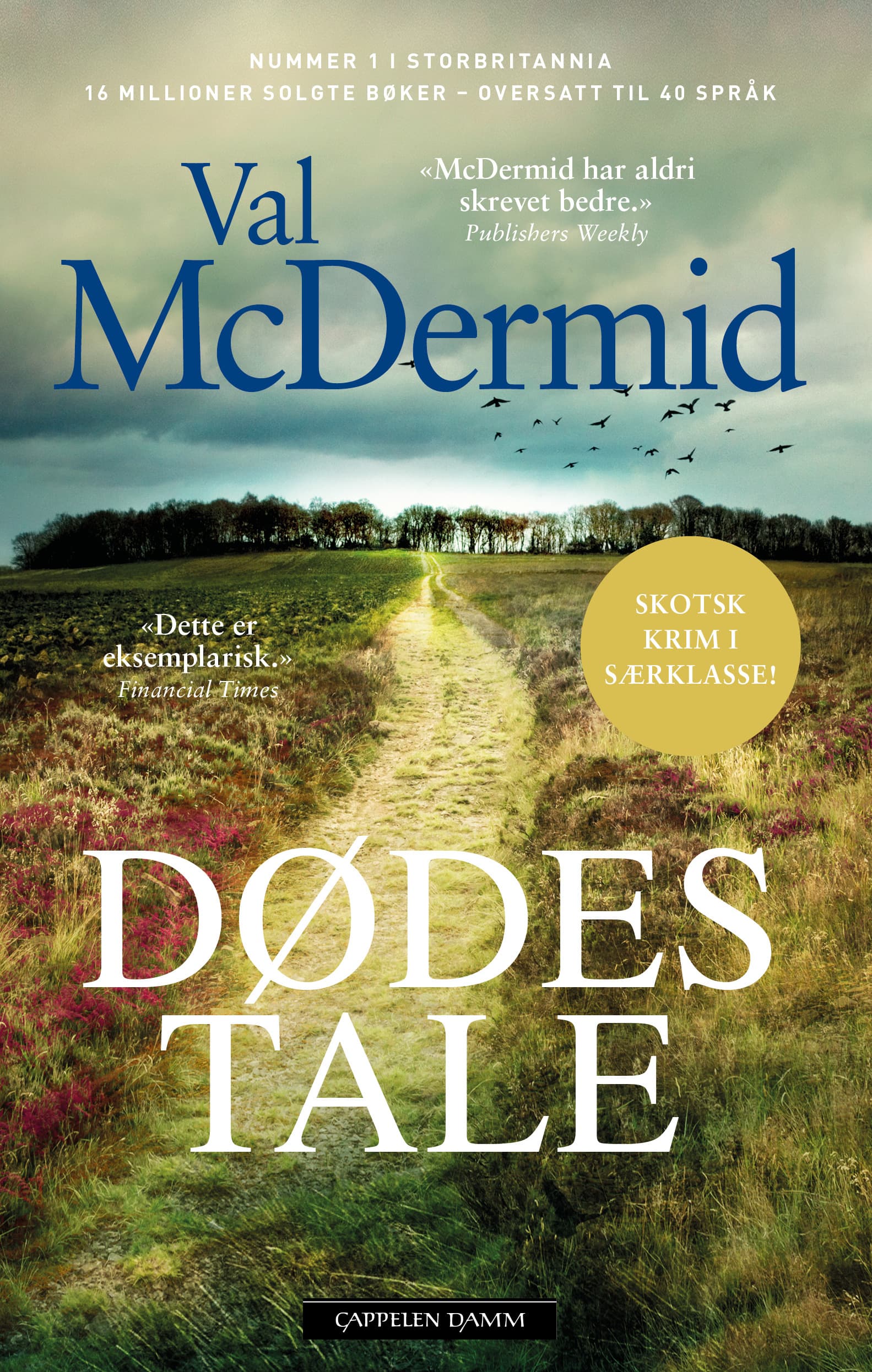 Omslag Dødes tale av Val McDermid (Ebok)