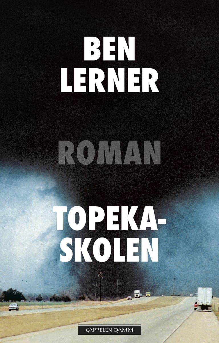 Omslag Topeka-skolen av Ben Lerner (Innbundet)