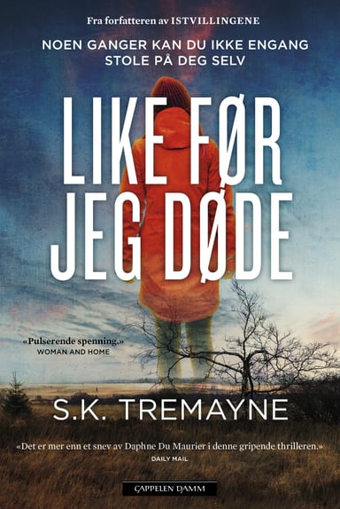 Omslag av "Like før jeg døde"