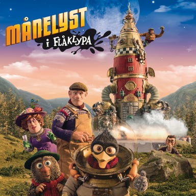 Omslag av "Månelyst i Flåklypa"