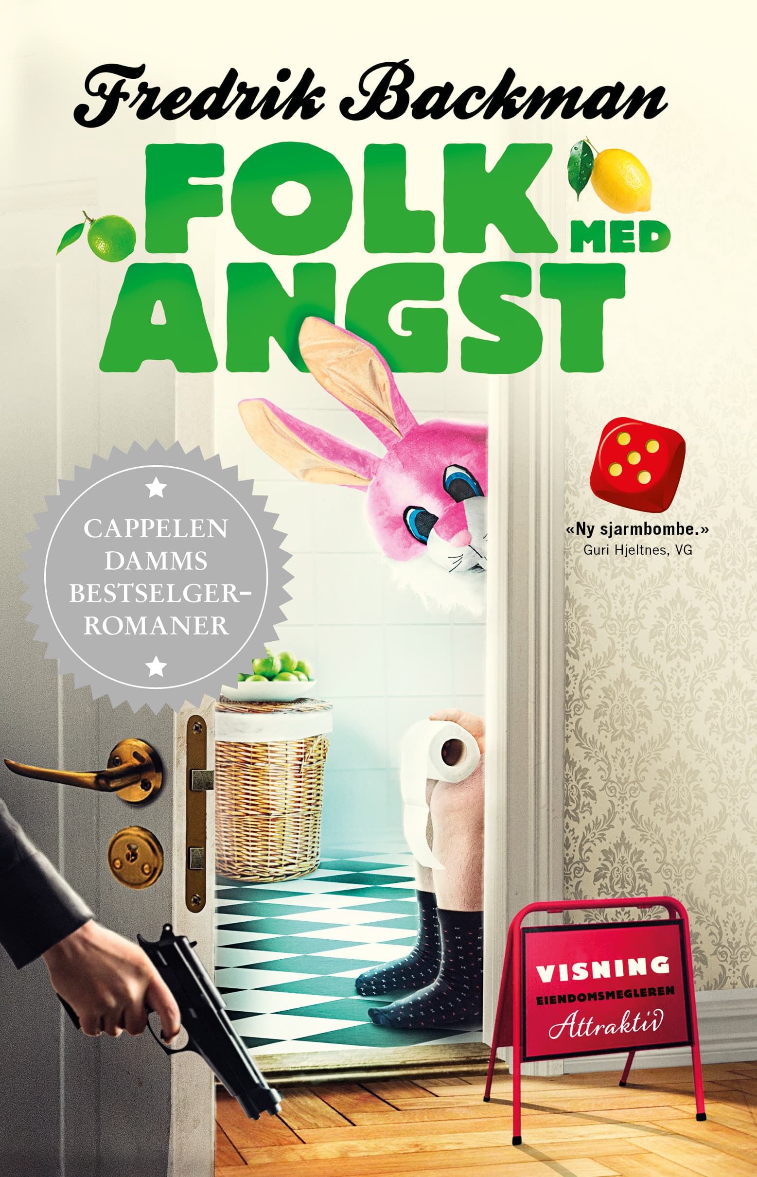 Omslag Folk med angst av Fredrik Backman (Heftet)