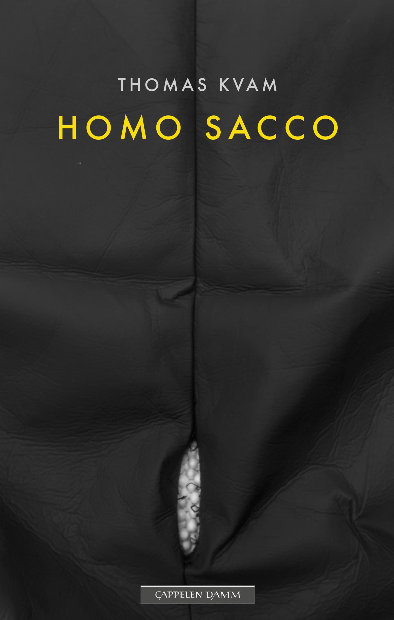 Omslag Homo Sacco av Thomas Kvam (Ebok)