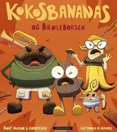 Omslag av "Kokosbananas og brøleboksen"