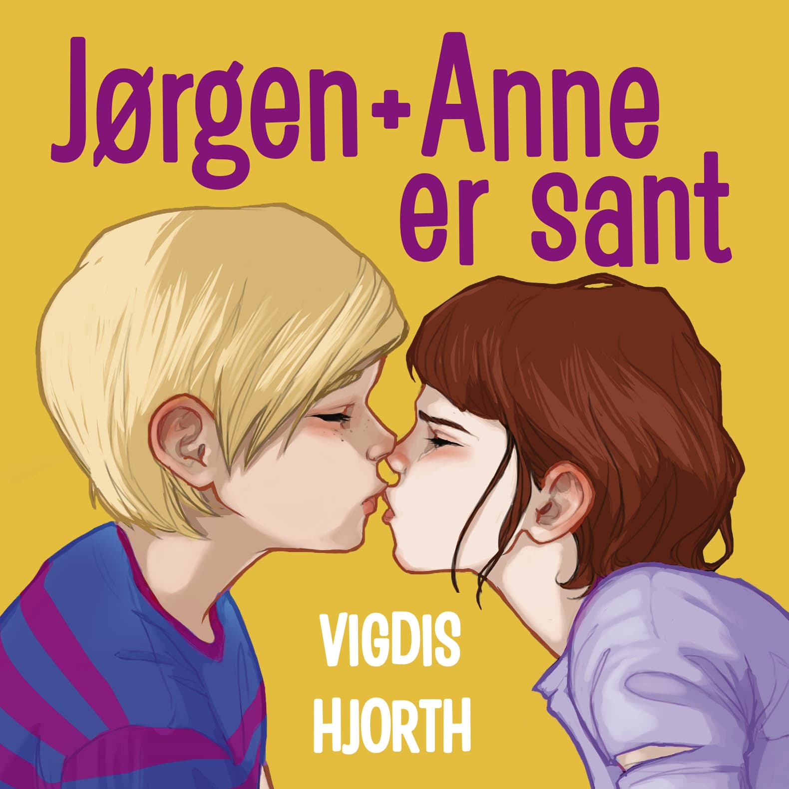 Omslag Jørgen + Anne er sant av Vigdis Hjorth (Lydbok)