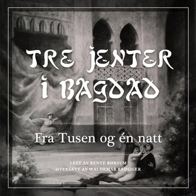 Omslag av "Tre jenter i Bagdad"