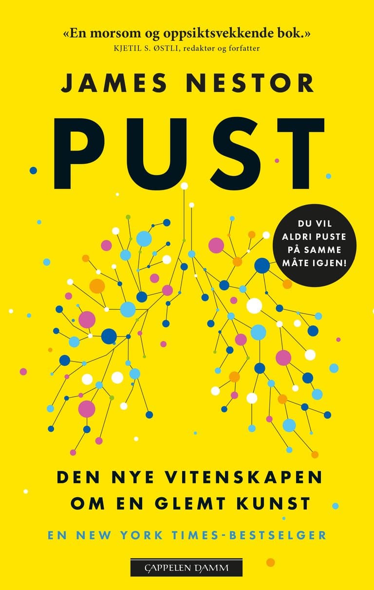 Omslag Pust av James Nestor (Heftet)