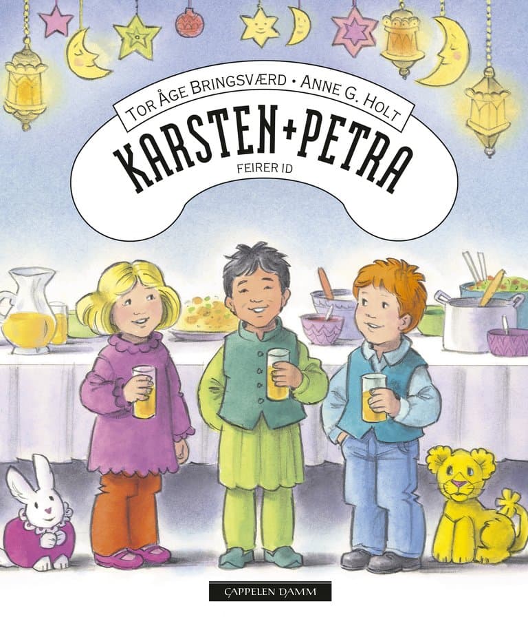Omslag Karsten og Petra feirer id av Tor Åge Bringsværd (Ebok)