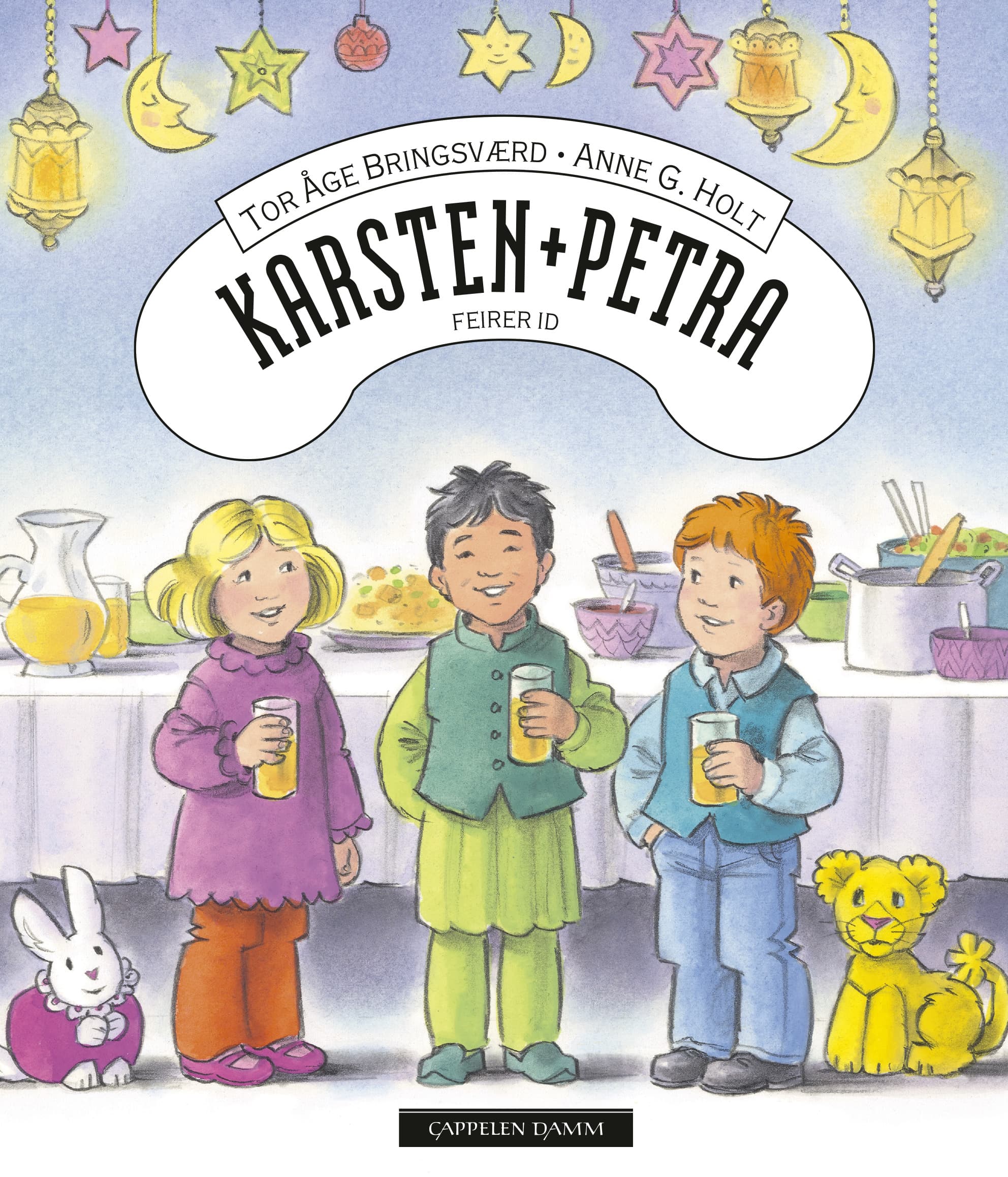 Omslag Karsten og Petra feirer id av Tor Åge Bringsværd (Ebok)