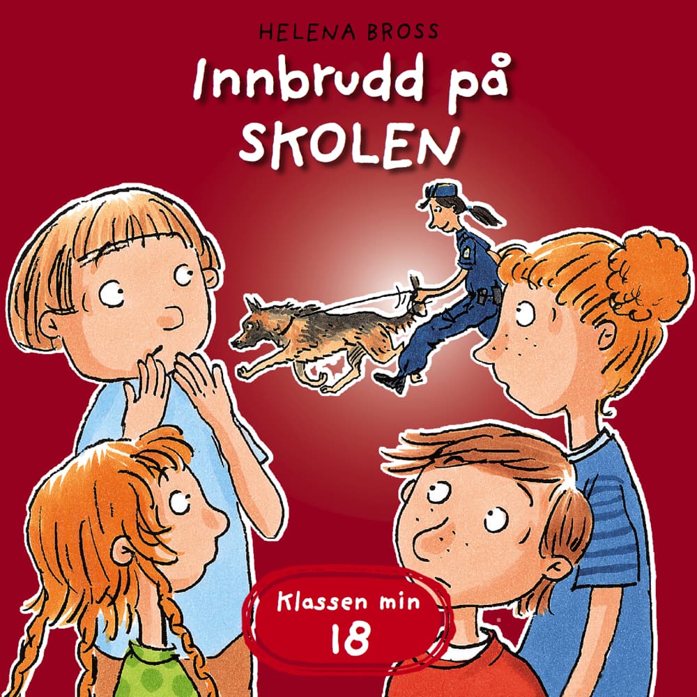 Omslag Innbrudd på skolen av Helena Bross (Lydbok)
