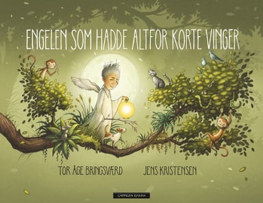 Omslag av "Engelen som hadde altfor korte vinger"