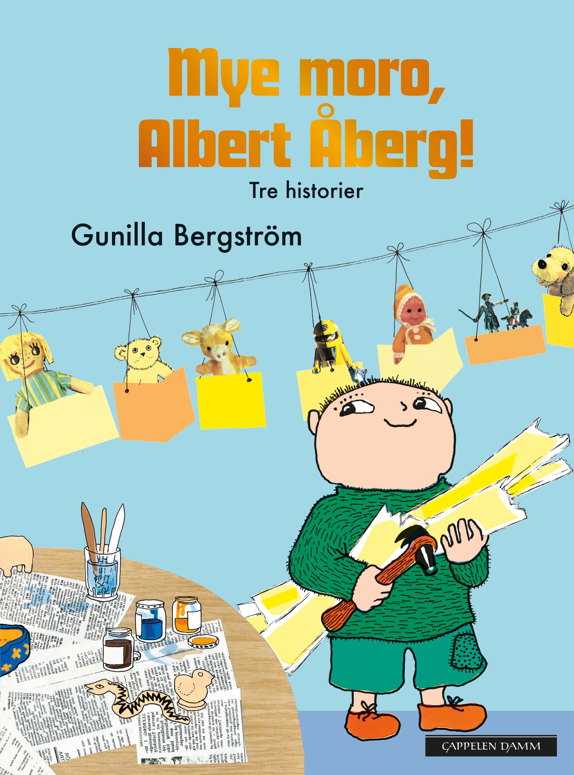 Omslag Mye moro, Albert Åberg! av Gunilla Bergström (Innbundet)