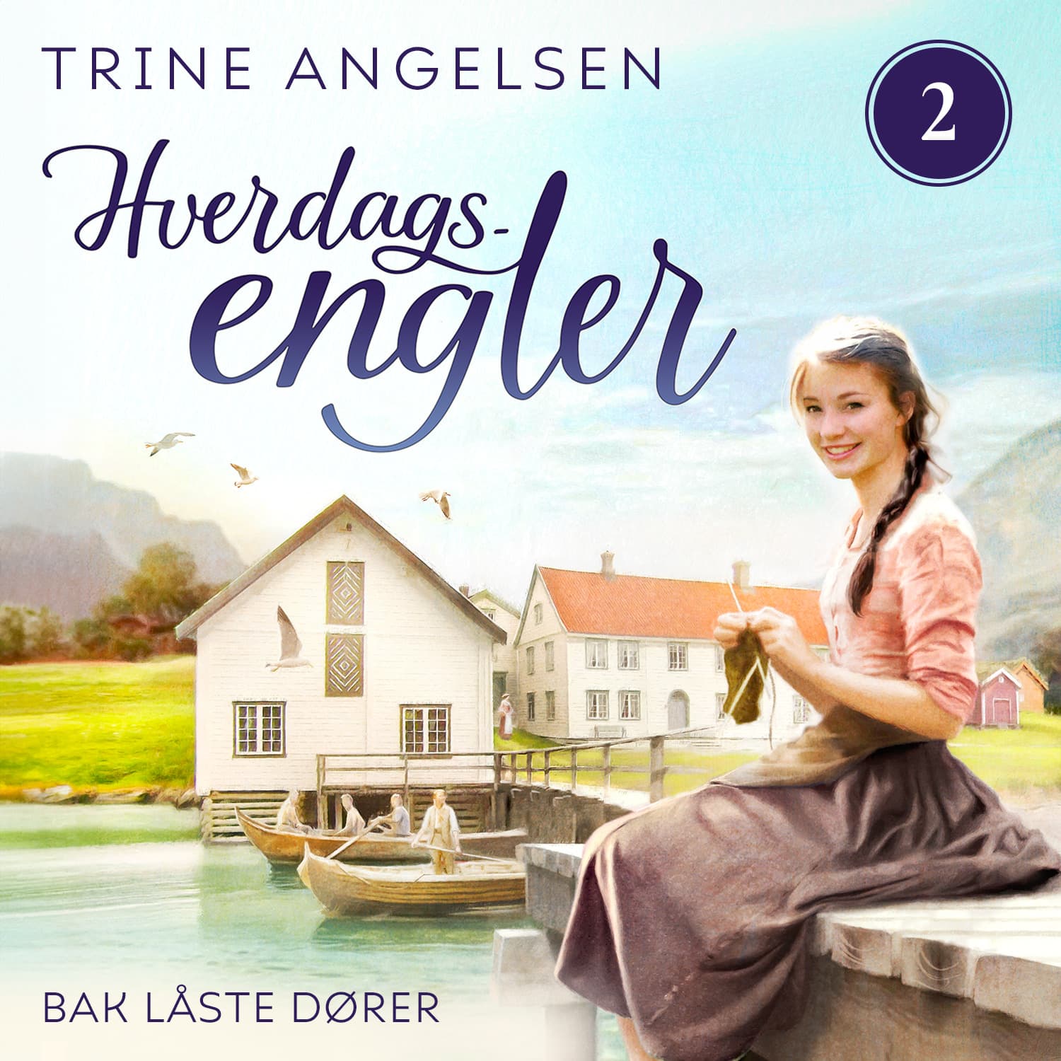 Omslag Bak låste dører av Trine Angelsen (Lydbok)