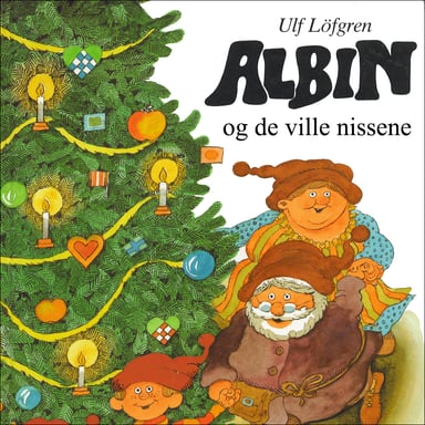 Omslag av "Albin og de ville nissene"