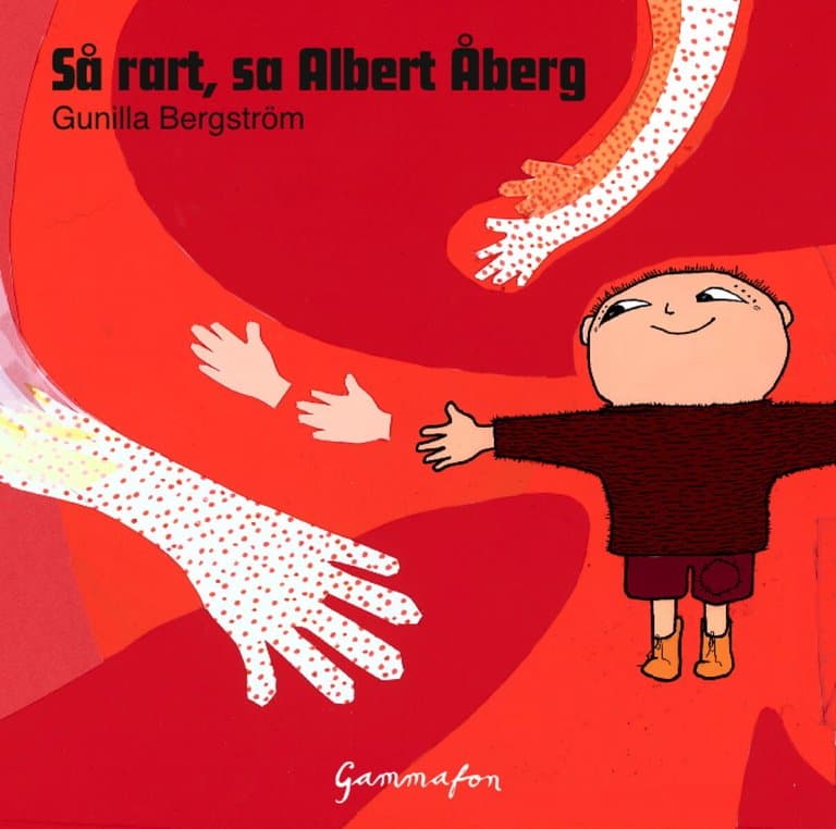 Omslag Så rart, sa Albert Åberg av Gunilla Bergström (Lydbok)