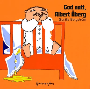 Omslag av "God natt, Albert Åberg"