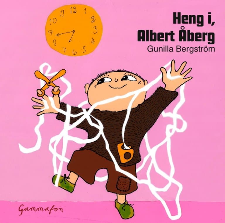 Omslag Heng i, Albert Åberg av Gunilla Bergström (Lydbok)