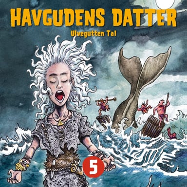 Omslag av "Havgudens datter"