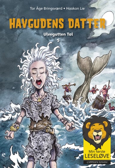 Omslag av "Min første leseløve - Havgudens datter"