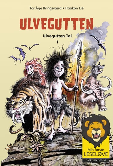 Omslag av "Min første leseløve - Ulvegutten"