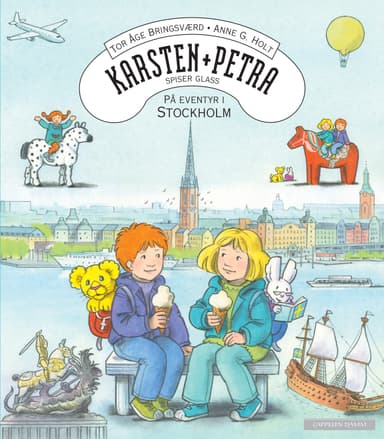 Karsten og Petra spiser glass - På eventyr i Stockholm