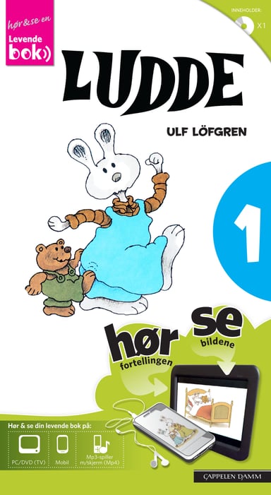Omslag av "Ludde 1 - Levende bok"