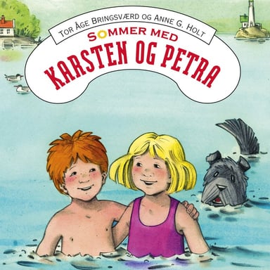 Omslag av "Sommer med Karsten og Petra - flere sommerhistorier"